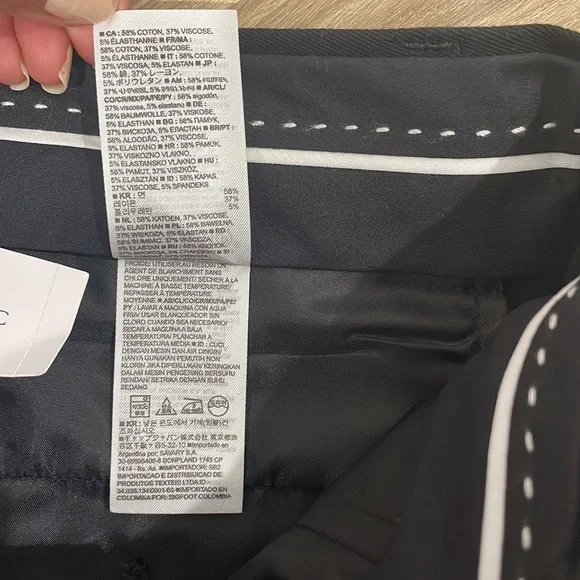 Banana Republic Black Pants, Size 12 - Picture 8 of 11